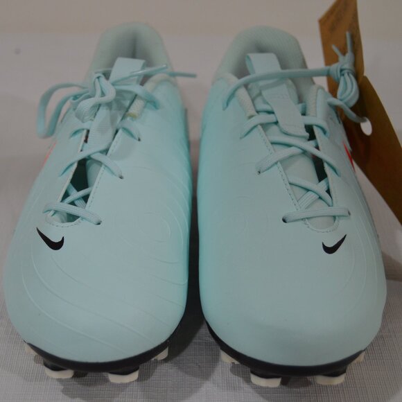 Nike JR Phantom GX II Academy FG/MG Mint/Atomic Red/Off Noir Size 5.5Y (New) - Picture 2 of 13